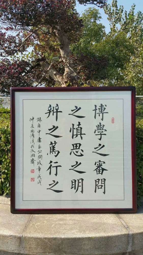 博学之，审问之，慎思之，明辨之，笃行之